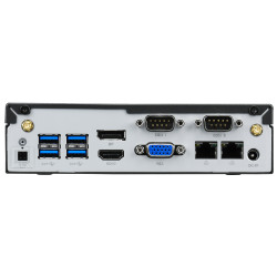 Shuttle XPC slim Barebone DL30N, Intel N100, 1x DDR5, 2x LAN (2x 2.5Gbit), 2xCOM,1xHDMI,1xDP, 1x VGA, fanless, fonctionnement